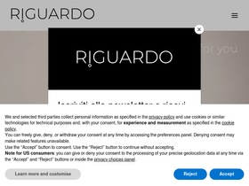 riguardo.net homepage screenshot