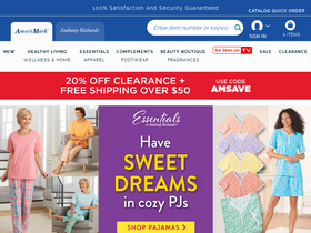 'amerimark.com' screenshot