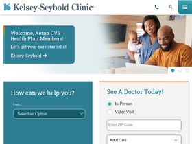 'kelsey-seybold.com' screenshot