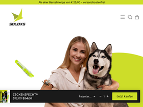 soloxs.com homepage screenshot