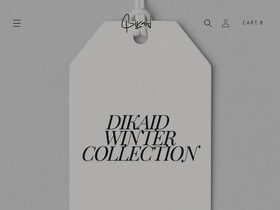 Dikaid website screenshot