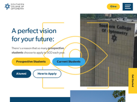 'sco.edu' screenshot