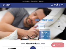 kuribl.com homepage screenshot