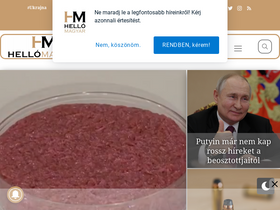 'hellomagyar.hu' screenshot