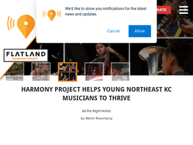 'flatlandkc.org' screenshot