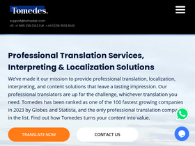 'tomedes.com' screenshot