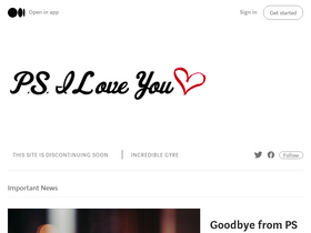 'psiloveyou.xyz' screenshot