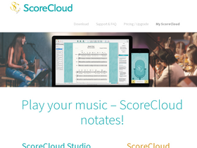 'scorecloud.com' screenshot