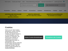 'jdsports.at' screenshot