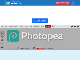 'onlinephotosoft.com' screenshot