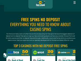 'free-spins.net' screenshot