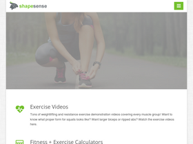 'shapesense.com' screenshot