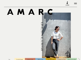 'amarclife.com' screenshot