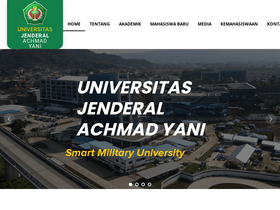 'unjani.ac.id' screenshot