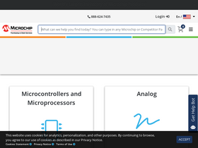'microchipdirect.com' screenshot