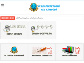 'ultrafenakademi.com' screenshot
