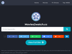 'movies2watch.cc' screenshot