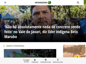'infoamazonia.org' screenshot