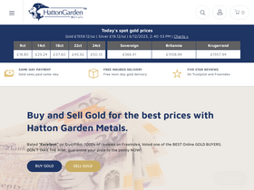'hattongardenmetals.com' screenshot