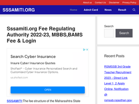 'sssamiti.org' screenshot