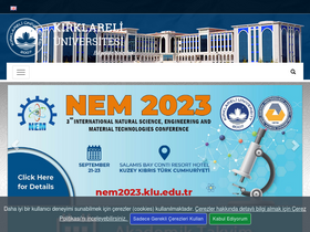 'eogk.klu.edu.tr' screenshot