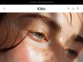 KLEO website screenshot
