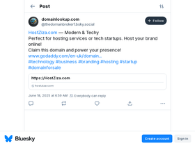 hostziza.com