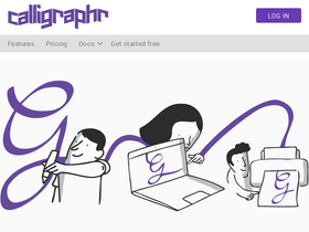 'calligraphr.com' screenshot