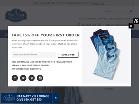 natnast.com homepage screenshot