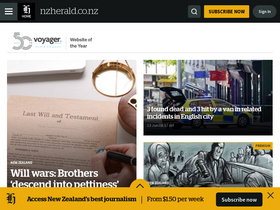 'nzherald.co.nz' screenshot