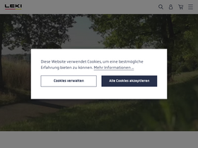 'us.leki.com' screenshot