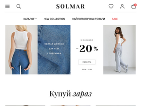 'solmar.com.ua' screenshot