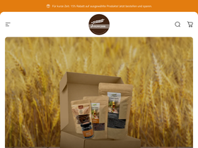 PeppCorn homepage screenshot