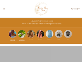 gypsymoonhouse.com homepage screenshot