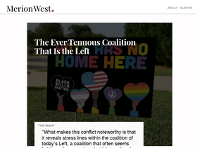 'merionwest.com' screenshot