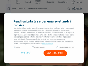 'alperia.eu' screenshot