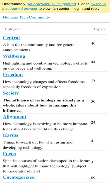 community.humanetech.com