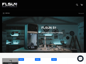 flsunnorthamerica.com homepage screenshot