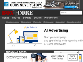 'box-core.net' screenshot