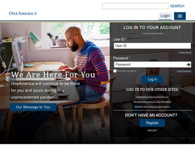 'oneamerica.com' screenshot