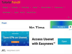 'tutorialpandit.com' screenshot