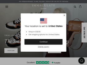 'immaculatevegan.com' screenshot