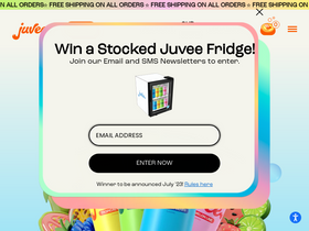 'drinkjuvee.com' screenshot