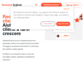 'recensioni-verificate.com' screenshot