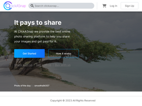 'clickasnap.com' screenshot