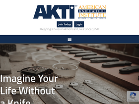 'akti.org' screenshot