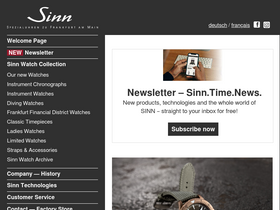 'sinn.de' screenshot