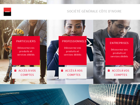 'societegenerale.ci' screenshot