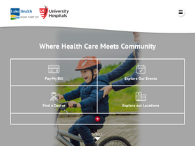 'lakehealth.org' screenshot