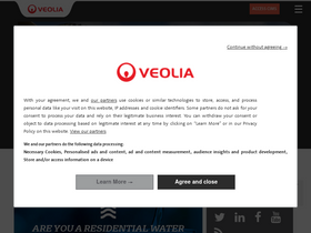 'veolianorthamerica.com' screenshot